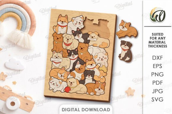 3D Animal Puzzle Laser Cut: A Review for Digital Sellers