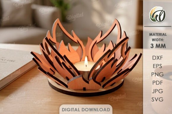 3D Candle Holder Laser Cut: A Digital Asset Review for Modern Bloggers