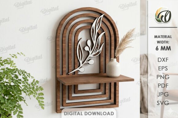 3D Decorative Shelf Laser Cut: Wall Decor & Laser Cutting Review