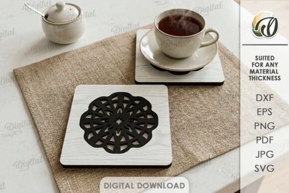 3D Mandala Coaster Laser Cut: Editorial Review for Digital Publishing