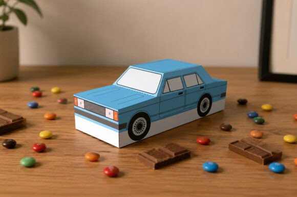 Car Favor - 3d Papercraft: A Designer’s Review for Small Business Branding