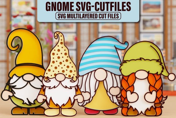 Gnome 3d SVG Laser Cutting BUNDLE: Wall Decor & Laser Cutting Review