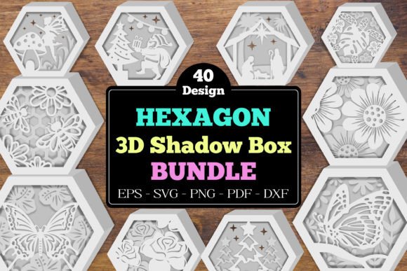 Hexagon 3D Shadow Box Bundle: A Designerβs Review