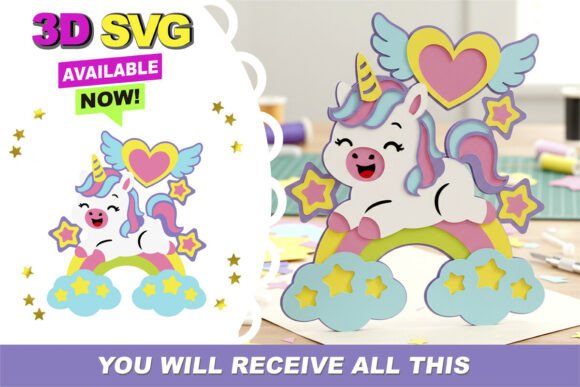Unicorn Cake Topper 3D SVG: A Designer’s Review for Birthdays
